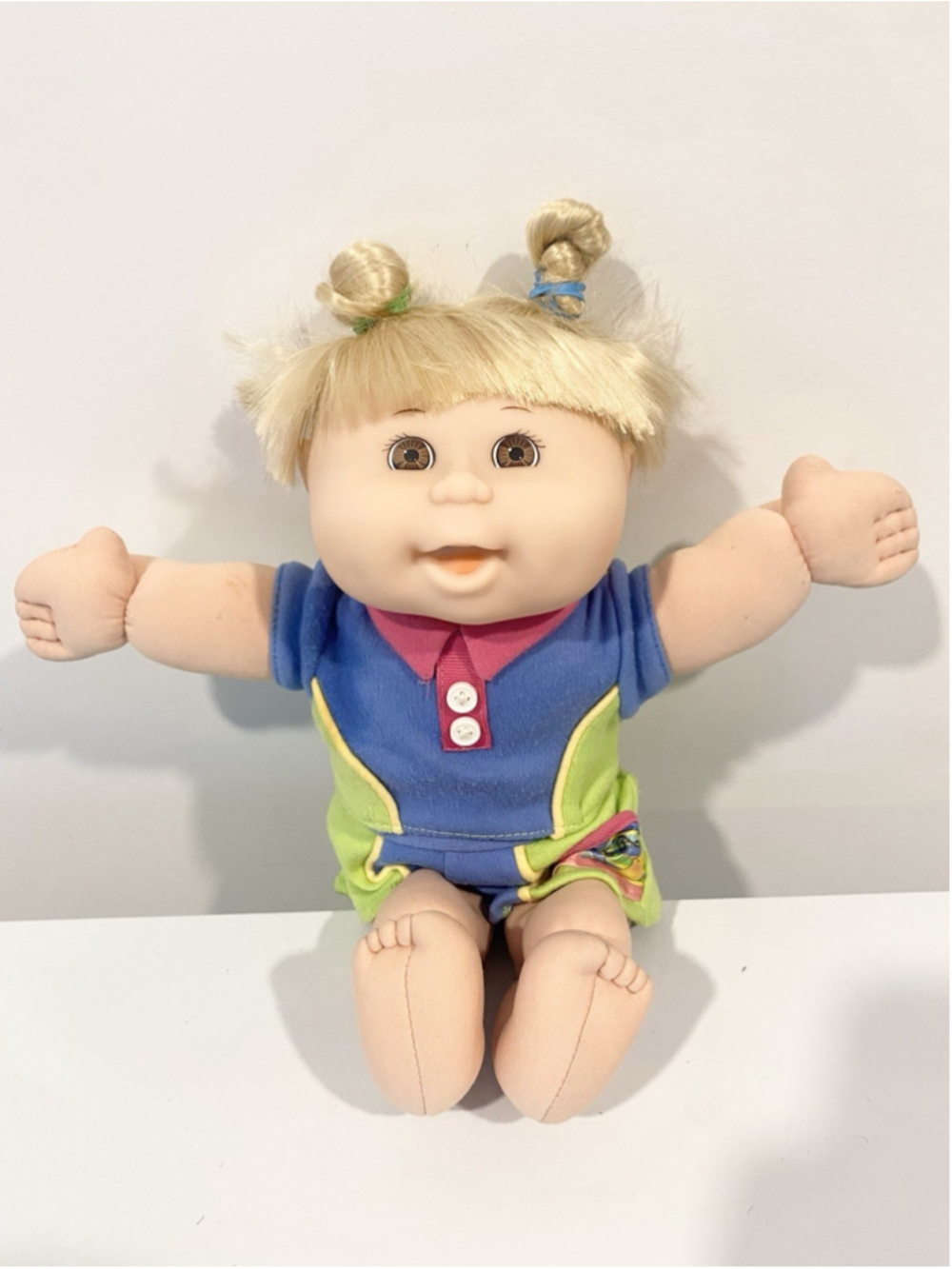 Vintage 1995 Mattel Cabbage Patch Kids Babblin’ Fun Talking Doll Works